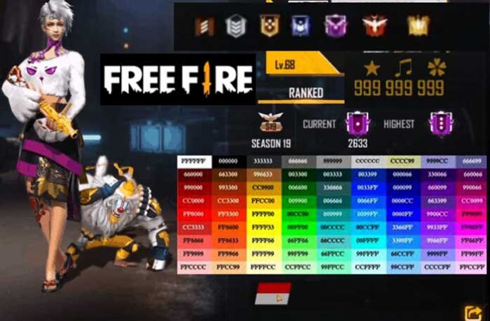 Kode Warna FF
